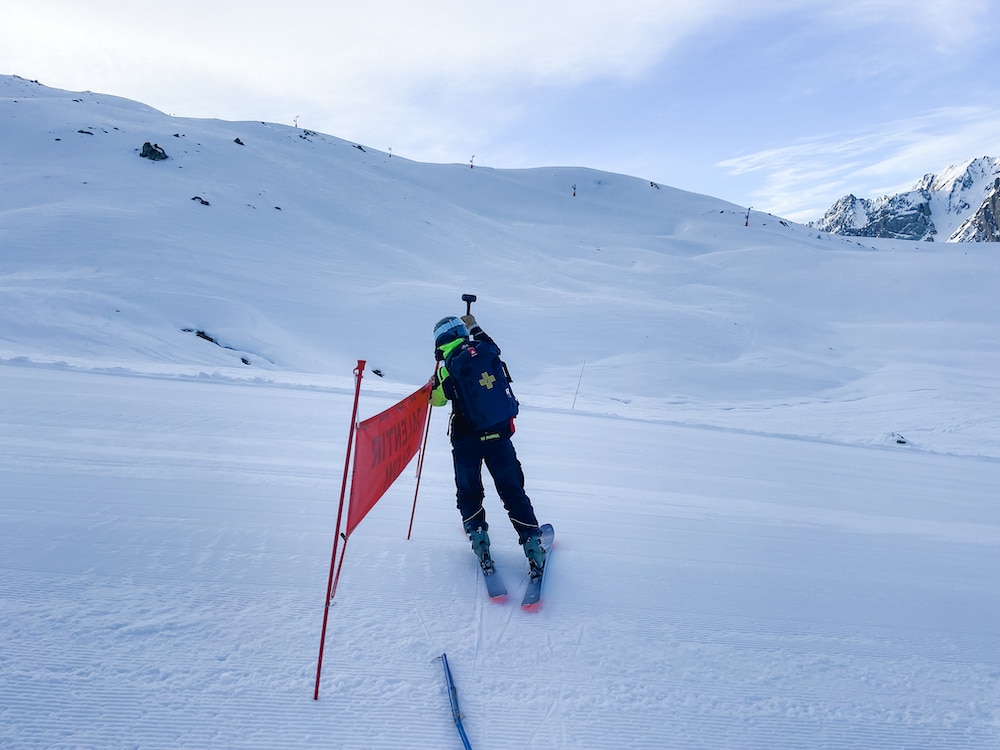 piste patrol Valloire