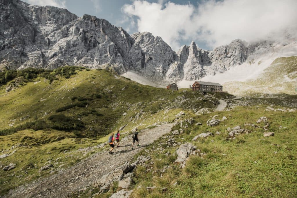 wandelen in silberregion Karwendel