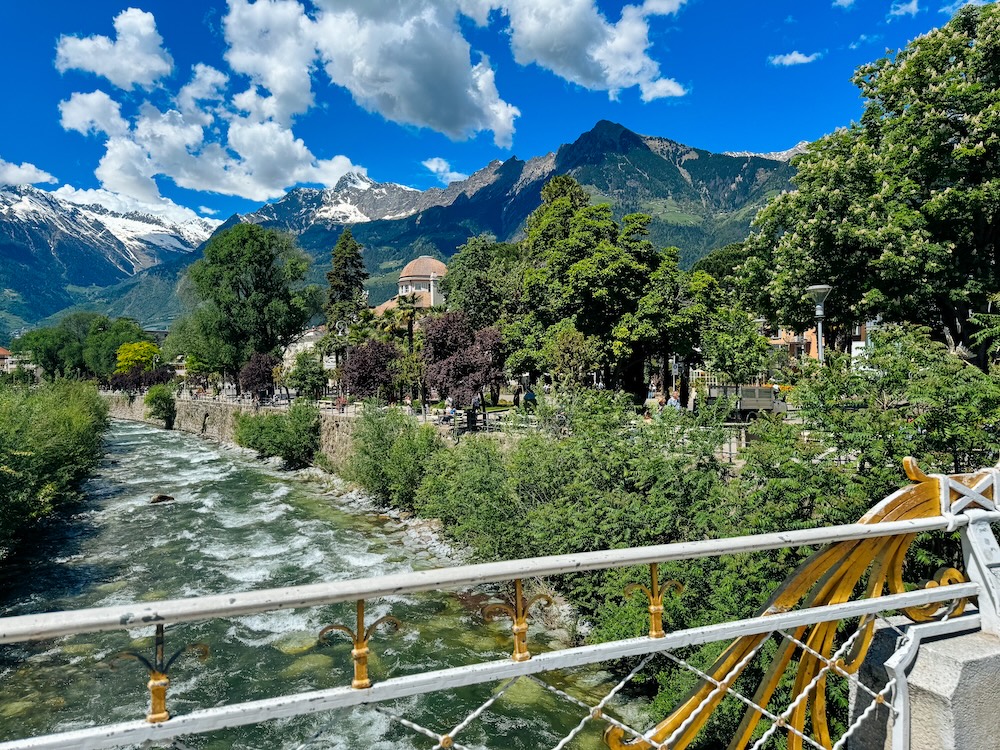 rivier in Meran